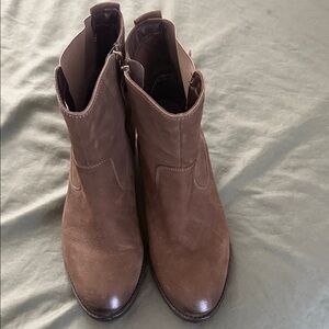 Dark Olive  Ankle Boots